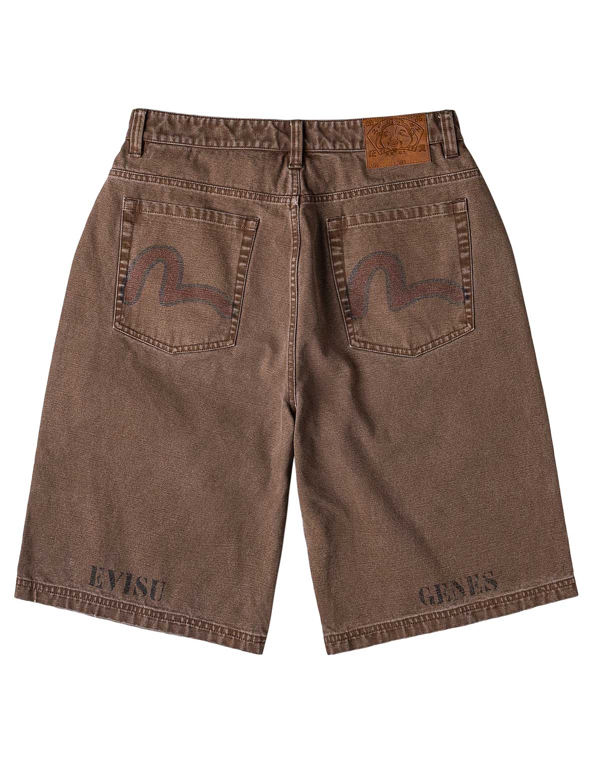Washed Wide Wale Shorts